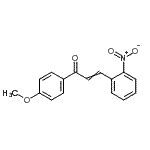 CAS#: 22396-06-1, 1-(4-Methoxyphenyl)-3-(2-Nitrophenyl)-2-Propen-1-One