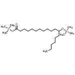 CAS 登录号：22396-22-1， 三甲基硅烷基12-[(三甲基硅烷基)氧基]硬脂酸酯
