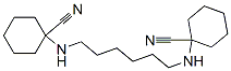 CAS#: 22411-41-2, 1,1'-(1,6-Hexanediyldiimino)Bis-Cyclohexanecarbonitrile