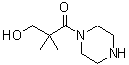 CAS 登录号：224309-94-8， 3-羟基-2,2-二甲基-1-(1-哌嗪基)-1-丙酮
