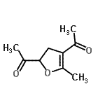 CAS 登录号：224424-73-1， 1,1'-(5-甲基-2,3-二氢呋喃-2,4-二基)二乙酮