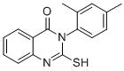 CAS 登录号：22458-49-7， 3-(2,4-二甲基-苯基)-2-巯基-3H-喹唑啉-4-酮