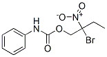 CAS 登录号：22527-72-6， (2-溴-2-硝基丁基) N-苯基氨基甲酸酯