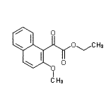 CAS 登录号：22531-51-7， 乙基(2-甲氧基-1-萘基)(氧代)乙酸酯