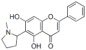 CAS 登录号：2255-62-1， 5,7-二羟基-6-(1-甲基吡咯烷-2-基)-2-苯基苯并吡喃-4-酮