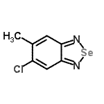 CAS#: 2255-94-9, 5-Chloro-6-Methyl-2,1,3-Benzoselenadiazole
