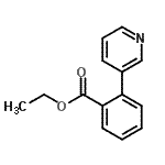 CAS 登录号：225797-25-1， 乙基2-(3-吡啶基)苯甲酸酯