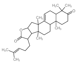 CAS#: 22611-36-5, (13S,14S,17S)-16beta-Hydroxy-3-Oxolanosta-7,24-Diene-21-Oic Acid gamma-Lactone