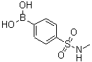 CAS 登录号：226396-31-2， [4-(甲基氨基磺酰基)苯基]硼酸