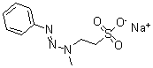 CAS 登录号：22670-79-7， 2-(1-甲基-3-苯基-2-三氮烯基)乙烷-1-磺酸钠盐