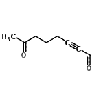 CAS 登录号：226911-08-6， 7-氧代辛-2-炔醛