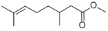 CAS 登录号：2270-60-2， 3,7-二甲基辛-6-烯酸甲酯