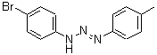 CAS 登录号：22715-74-8， (1E)-3-(4-溴苯基)-1-(4-甲基苯基)-1-三氮烯