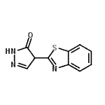 CAS#: 227178-06-5, 4-(1,3-Benzothiazol-2-Yl)-2,4-Dihydro-3H-Pyrazol-3-One