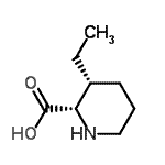 CAS#: 227196-61-4, (2S,3R)-3-Ethyl-2-Piperidinecarboxylic Acid