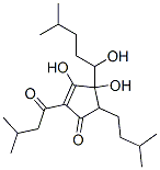 CAS 登录号：22748-58-9， 3,4-二羟基-4-(1-羟基-4-甲基戊基)-5-(3-甲基丁基)-2-(3-甲基-1-氧代丁基)环戊-2-烯-1-酮