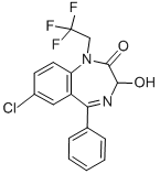 CAS 登录号：22753-75-9， 3-羟基哈拉西泮