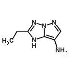 CAS#: 227610-59-5, 2-Ethyl-1H-Pyrazolo[1,5-b][1,2,4]Triazol-7-Amine