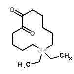 CAS#: 22778-65-0, 1,1-Diethylgermacyclododecane-6,7-Dione