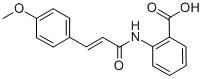 CAS#: 22780-32-1, 2-{[(2E)-3-(4-Methoxyphenyl)Prop-2-Enoyl]Amino}Benzoic Acid