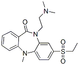 CAS 登录号：22797-20-2， 10-[2-(二甲基氨基)乙基]-8-(乙基磺酰基)-5,10-二氢-5-甲基-11H-二苯并[b,e][1,4]二氮杂卓-11-酮