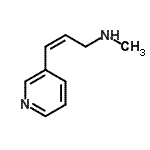 CAS#: 228271-84-9, (2Z)-N-Methyl-3-(3-Pyridinyl)-2-Propen-1-Amine
