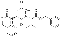 CAS#: 22838-85-3, N-[(Phenylmethoxy)Carbonyl]-L-alpha-Aspartyl-L-Valine 2-Methylbenzyl Ester