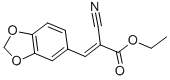 CAS 登录号：2286-56-8， (Z)-3-(1,3-苯并二氧戊环-5-基)-2-氰基丙-2-烯酸乙酯
