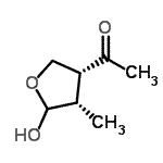 CAS 登录号：228850-13-3， 1-[(3R,4S)-5-羟基-4-甲基四氢-3-呋喃基]乙酮