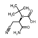 CAS 登录号：229028-68-6， [(2R)-1-氨基-3-氰基-1-氧代-2-丙基](2-甲基-2-丙基)氨基甲酸