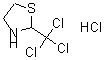 CAS 登录号：22916-22-9， 2-(三氯甲基)-噻唑烷盐酸盐