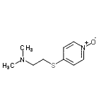 CAS#: 22929-87-9, N,N-Dimethyl-2-[(1-Oxido-4-Pyridinyl)Sulfanyl]Ethanamine