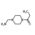 CAS#: 229499-89-2, 1-[4-(Aminomethyl)-1-Piperazinyl]-1-Propanone