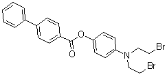 CAS#: 22953-45-3, 4-[Bis(2-Bromoethyl)Amino]Phenyl 4-Biphenylcarboxylate