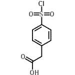 CAS 登录号：22958-99-2， [4-(氯磺酰基)苯基]乙酸