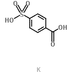 CAS 登录号：22959-32-6， 4-磺基苯甲酸-钾(1:1)