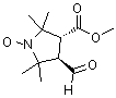 CAS 登录号：229621-04-9， [(3R,4R)-3-甲酰基-4-(甲氧羰基)-2,2,5,5-四甲基-1-吡咯烷基]氧氮自由基