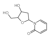 CAS 登录号：22969-05-7， 1-(2-脱氧-beta-D-呋喃核糖基)-2(1H)-吡啶酮