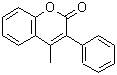 CAS 登录号：23028-23-1， 4-甲基-3-苯基-2H-苯并吡喃-2-酮