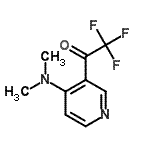CAS 登录号：230305-72-3， 1-[4-(二甲基氨基)-3-吡啶基]-2,2,2-三氟乙烷酮