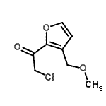 CAS 登录号：231297-31-7， 2-氯-1-[3-(甲氧基甲基)-2-呋喃基]乙酮