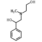 CAS 登录号：23175-16-8， 2-[(2-羟基乙基)(甲基)氨基]-1-苯乙醇