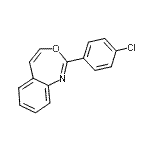 CAS#: 23246-32-4, 2-(4-Chlorophenyl)-3,1-Benzoxazepine