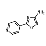 CAS 登录号：23275-49-2， 5-(4-吡啶基)-1,2,4-恶二唑-3-胺