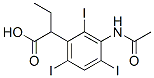 CAS 登录号：23279-53-0， 2-(3-乙酰氨基-2,4,6-三碘苯基)丁酸