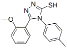 CAS 登录号：23292-16-2， 5-(2-甲氧基苯基)-4-(4-甲基苯基)-4H-1,2,4-三唑-3-硫醇