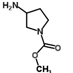 CAS 登录号：233764-45-9， 甲基3-氨基-1-吡咯烷羧酸酯