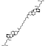 CAS 登录号：23394-16-3， 二-(3beta)-胆甾-5-烯-3-基癸二酸酯