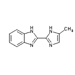 CAS 登录号：23419-11-6， 2-(4-甲基-1H-咪唑-2-基)-1H-苯并咪唑