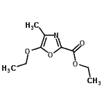 CAS 登录号：23429-04-1， 乙基5-乙氧基-4-甲基-1,3-恶唑-2-羧酸酯